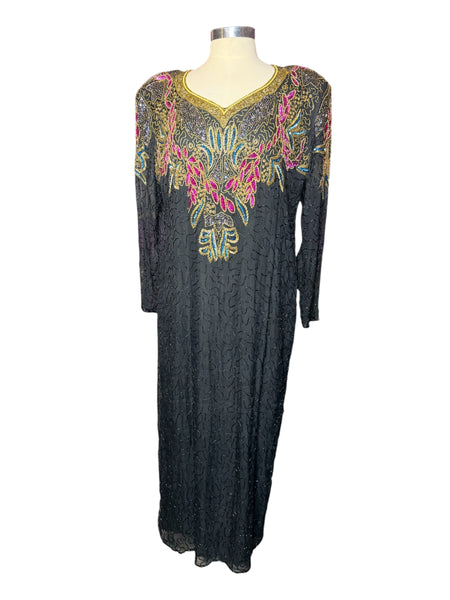 Vintage sequin dress sz 1x