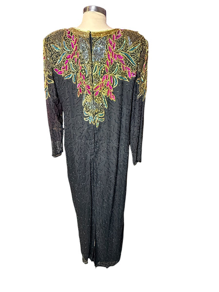 Vintage sequin dress sz 1x